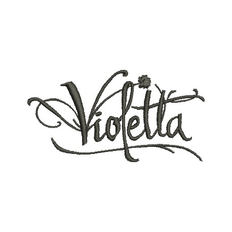 Violetta Logo Três Tamanhos