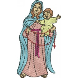 Nossa Senhora do Rosário - Três Tamanhos