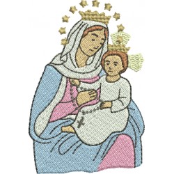 Nossa Senhora do Rosário 02 - Três Tamanhos