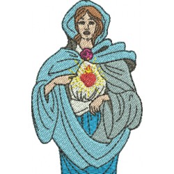 Nossa Senhora do Sagrado Coração 02 - Três Tamanhos