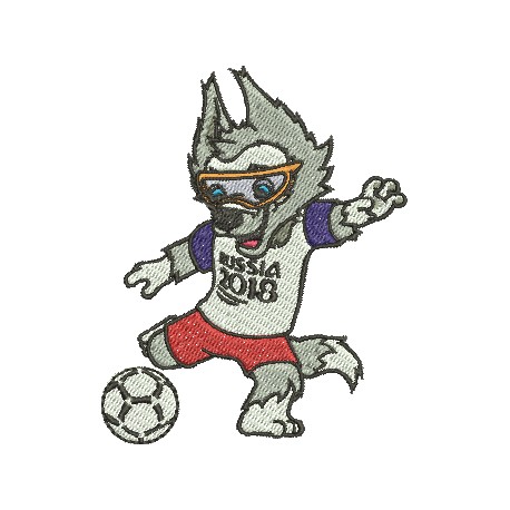 Mascote Copa 2018 - 02