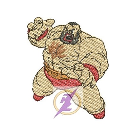 Bordado Zangief 02