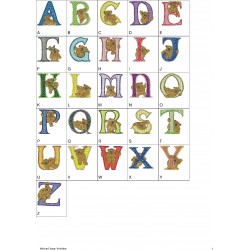 Alfabeto Ursinho Completo (A-Z)