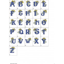 Alfabeto Anjinho Completo (A-Z)