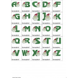 Alfabeto do Papai Noel Completo (A-Z)