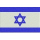 Bandeira de Israel - 04 Tamanhos