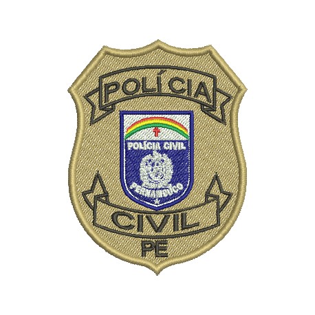 Matriz de Bordado Polícia Civil de Pernambuco