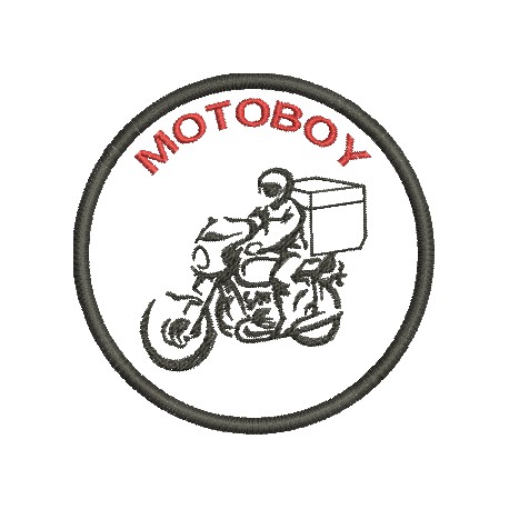 Matriz de Bordado Motoboy 01