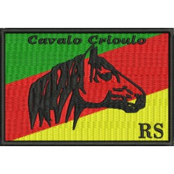 Matriz de bordado Cavalo Crioulo