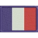 Bandeira da França - 4 Tamanhos