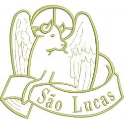 Símbolo Evangelista - São Lucas - Três Tamnhos
