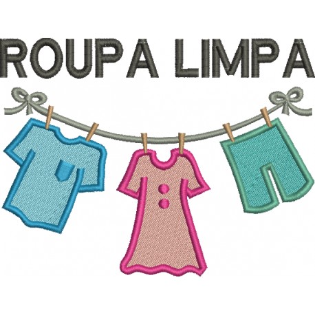 Roupa limpa 01 - Três Tamanhos