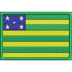 Bandeira do Estado de Goiás - Quatro Tamanhos