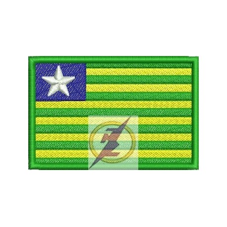 Bandeira do Estado do Piauí - Três Tamanhos