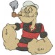 Mascote Popeye 00