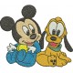 Baby Mickey & Pluto 02