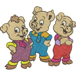 Os Três Porquinhos 00 - Três Tamanhos