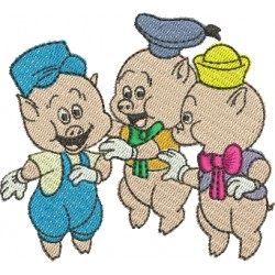Os Três Porquinhos 01 - Três Tamanhos
