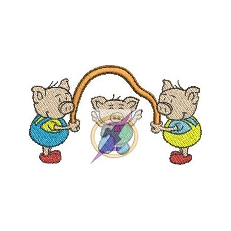 Os Três Porquinhos 08 - Três Tamanhos