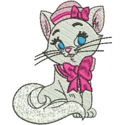 Resultado de imagem para desenho gatinha marie  Gata marie, Festa gatinha  marie, Bordado computadorizado