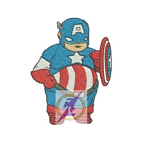 Capitão América Gordo