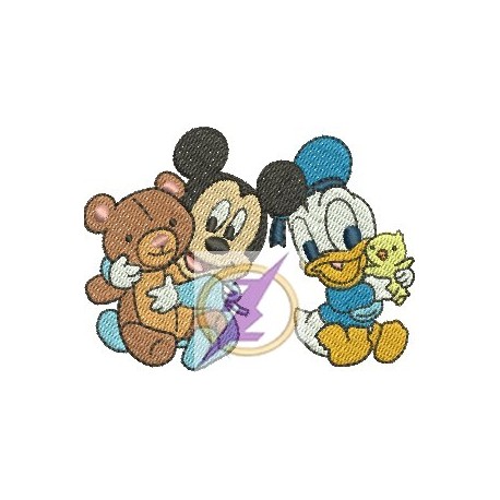Baby Mickey e Baby Donald 01