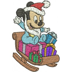 Baby Mickey Natal 02 - Três Tamanhos