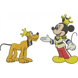 Mickey e Pluto 01 - Três Tamanhos