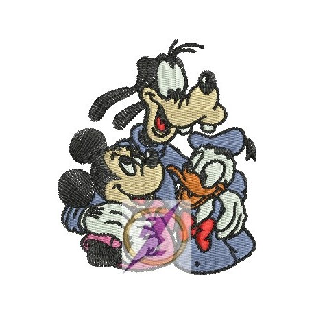 Mickey, Pateta e Donald 01