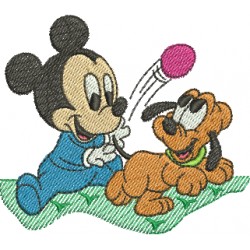 Baby Mickey e Baby Pluto 05