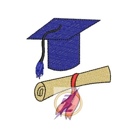 Chapéu de Formatura e Diploma