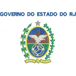 Brasão do Estado do Rio de Janeiro - Colorido