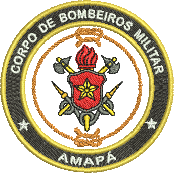 matriz de bordado Bombeiro Militar do Amapá