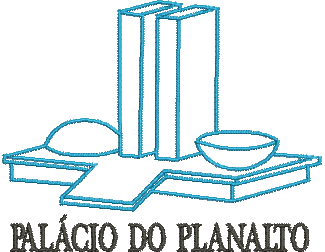 matriz de bordado Palácio do Planalto