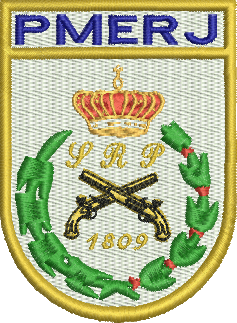 matriz de bordado Polícia Militar do Estado do Rio de Janeiro