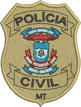 Matriz de Bordado Computadorizado Polícia Civil do Mato Grosso