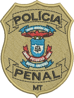 Matriz de Bordado Polícia Penal do Mato Grosso