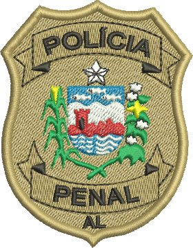 matriz de bordado Polícia Penal de Alagoas