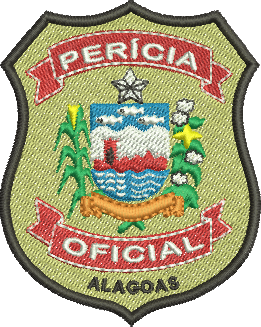 matriz de bordado Perícia Oficial de Alagoas