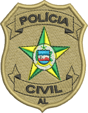 matriz de bordado Polícia ´Civil de Alagoas