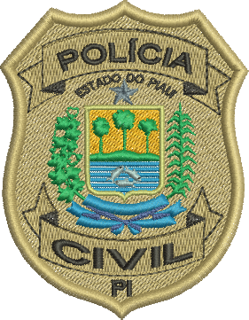 Matriz de Bordado Polícia Civil do Piauí