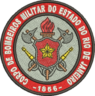 matriz de bordado Bombeiros Militar do Estado do Rio de Janeiro