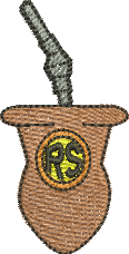 matriz de bordado Chimarrão 01