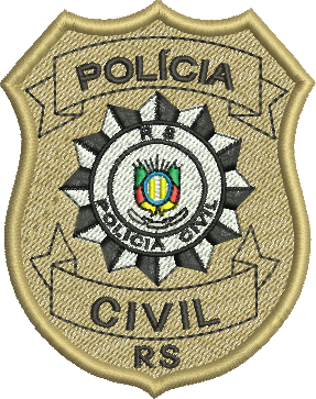 Matriz de Bordado Polícia Civil Rio Grande do Sul