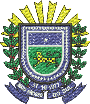 matriz de bordado Brasão do Mato Grosso do Sul