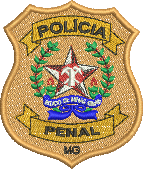 Matriz de Bordado Computadorizado Polícia Penal de Minas Gerais