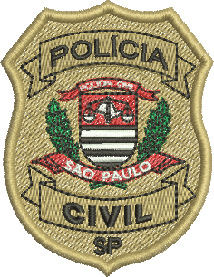 Matriz de Bordado Polícia Civil de São Paulo