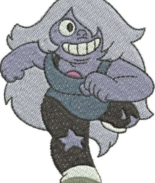 Visualização da Matriz de bordado AMETHYST