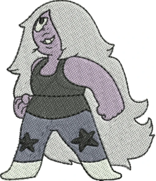 Visualização da Matriz de bordado Amethyst 01