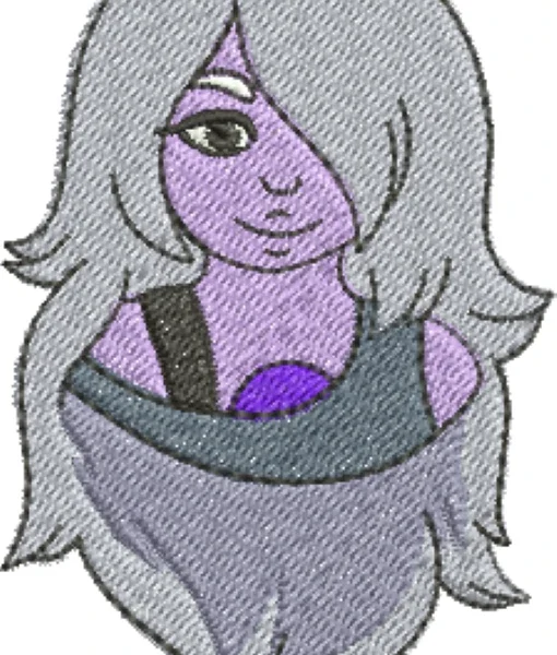 Visualização da Matriz de bordado Amethyst 03